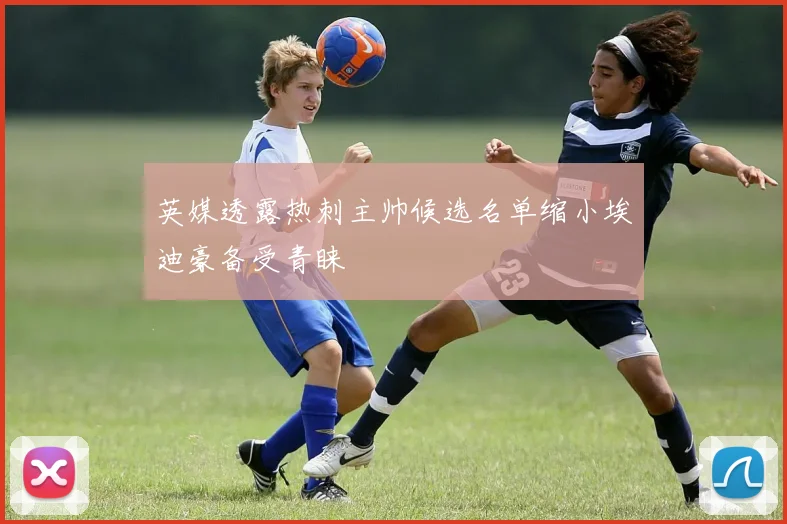 英媒透露热刺主帅候选名单缩小埃迪豪备受青睐